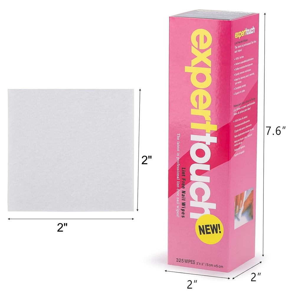 BTYMS close texture detail of non-woven pad, lint-free and absorbent