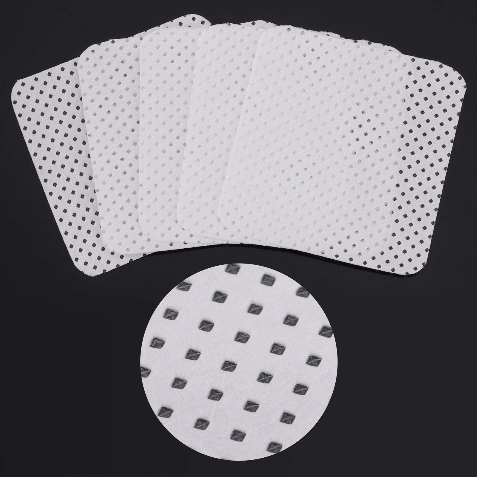 BTYMS close-up of pinhole nonwoven texture demonstrating absorbency and no-lint finish