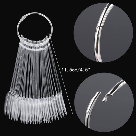 BTYMS close-up of clear acrylic tip revealing smooth surface for true color