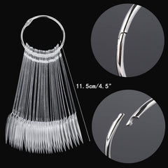 BTYMS close-up of clear acrylic tip revealing smooth surface for true color