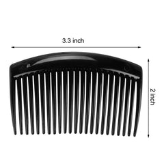 BTYMS close-up of 23 teeth showing smooth edges for gentle scalp comfort