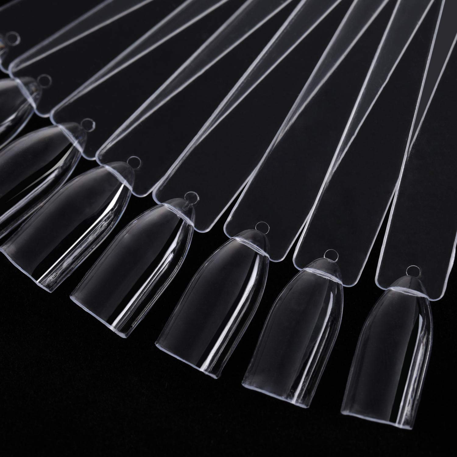 BTYMS close-up of tip surface showing smooth acrylic ideal for even polish application