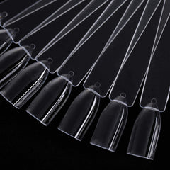 BTYMS close-up of tip surface showing smooth acrylic ideal for even polish application