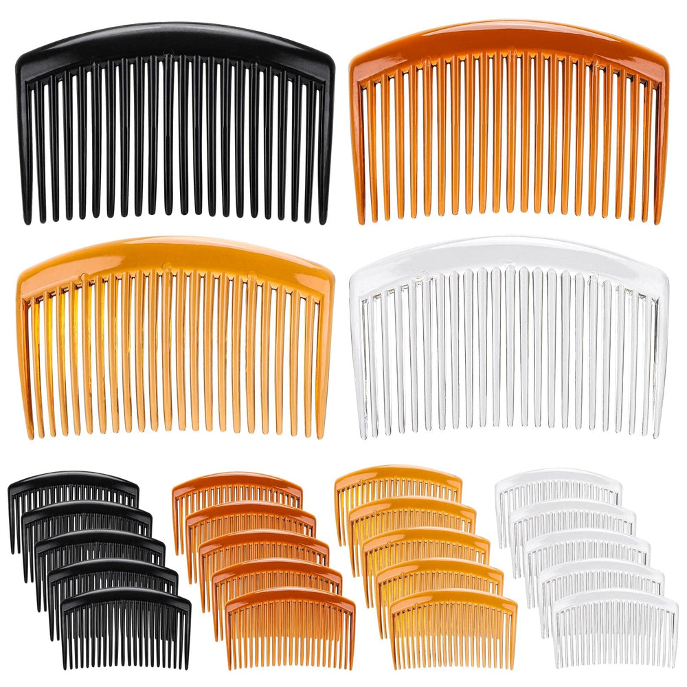 BTYMS front packaging showing 24 combs and included colors for easy selection benefit