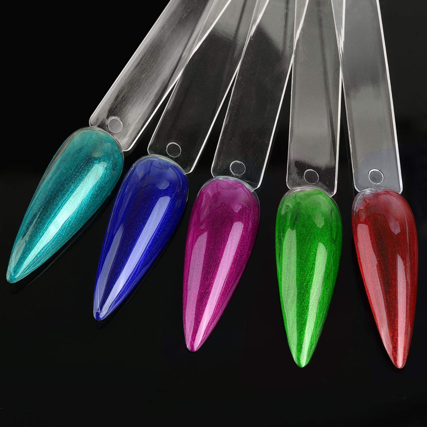 BTYMS swatch sticks in salon use to help client choose polish quickly