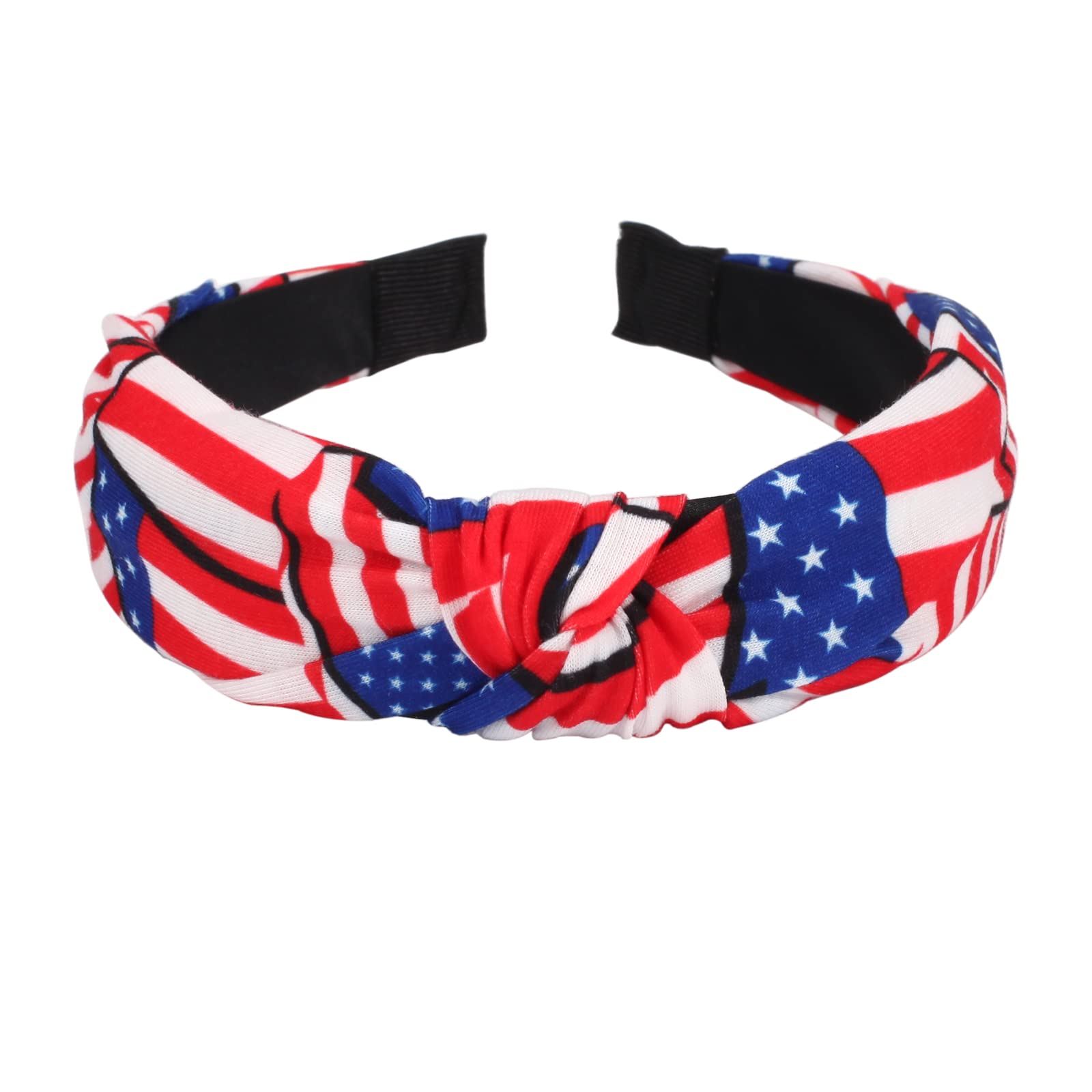 Budsmile stacked headbands set displaying all four colors and matching patterns