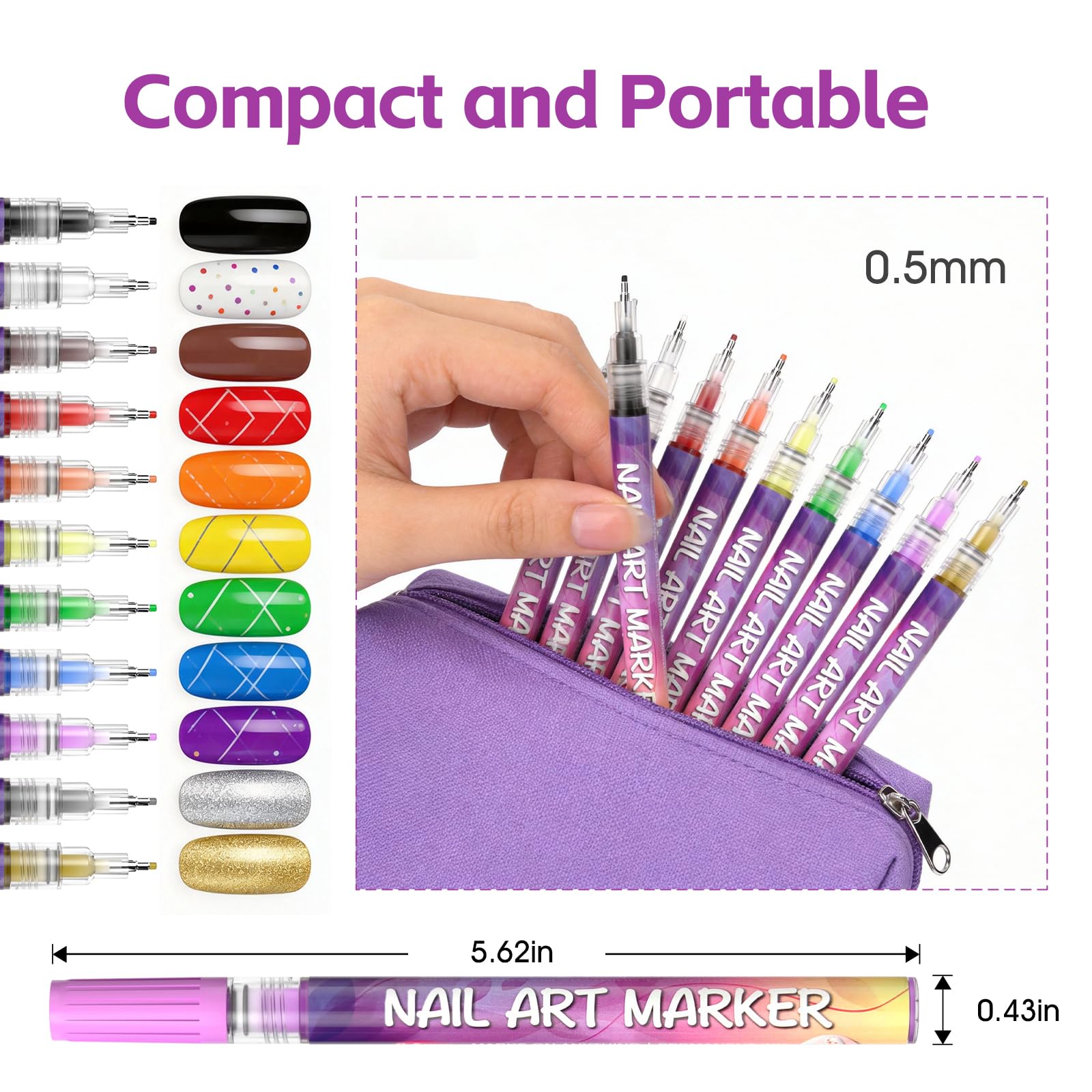 BUENIN pen decorating a phone case demonstrating multi-surface creative use benefit