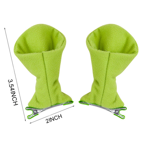 Bufeti close-up plush texture of ogre ear highlighting soft comfortable material