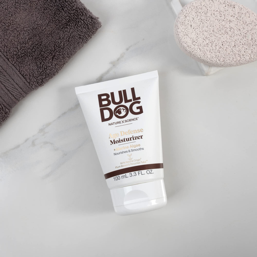 Edgewell Bulldog ingredient label focused on antioxidant blend and benefits