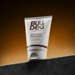 Edgewell Bulldog on bathroom vanity in lifestyle scene for daily routine fit
