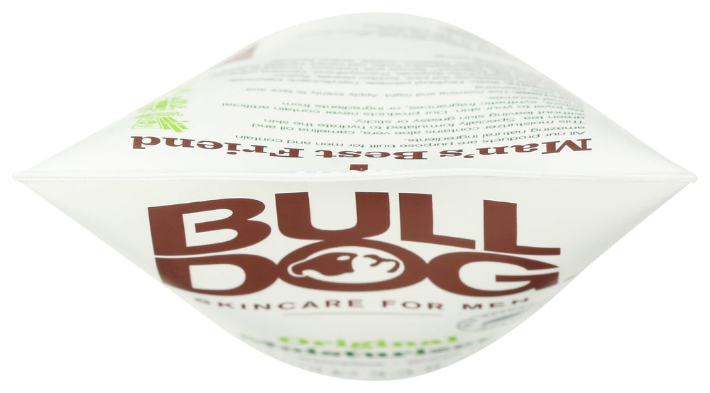 Bulldog Original moisturizer paired with face wash, shows compatible daily routine