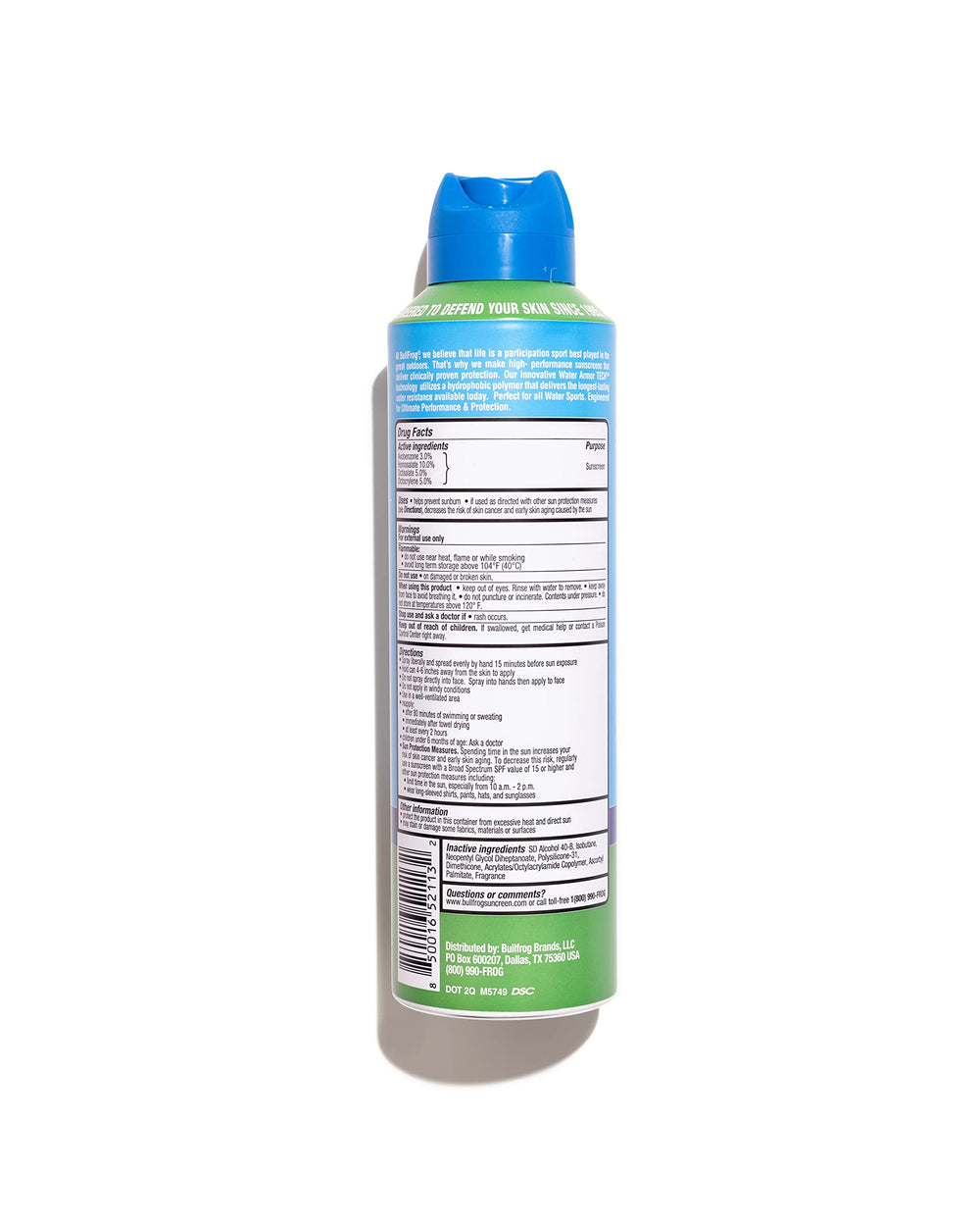 Bullfrog Quik Spray nozzle close-up highlighting quick-dry continuous mist