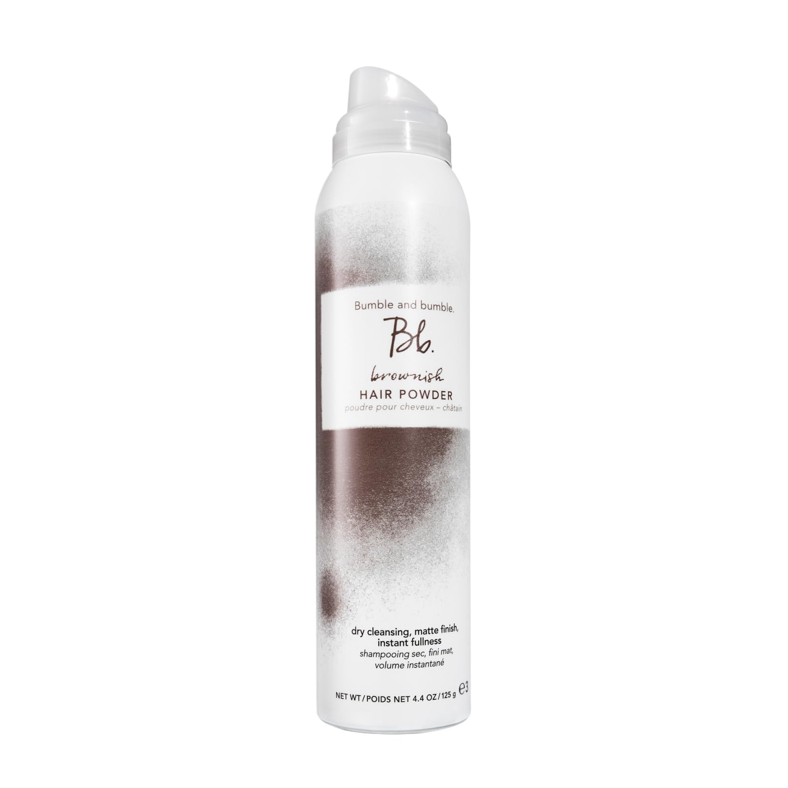 Bumble and bumble front packaging showing bottle and label, clear product identity and benefit
