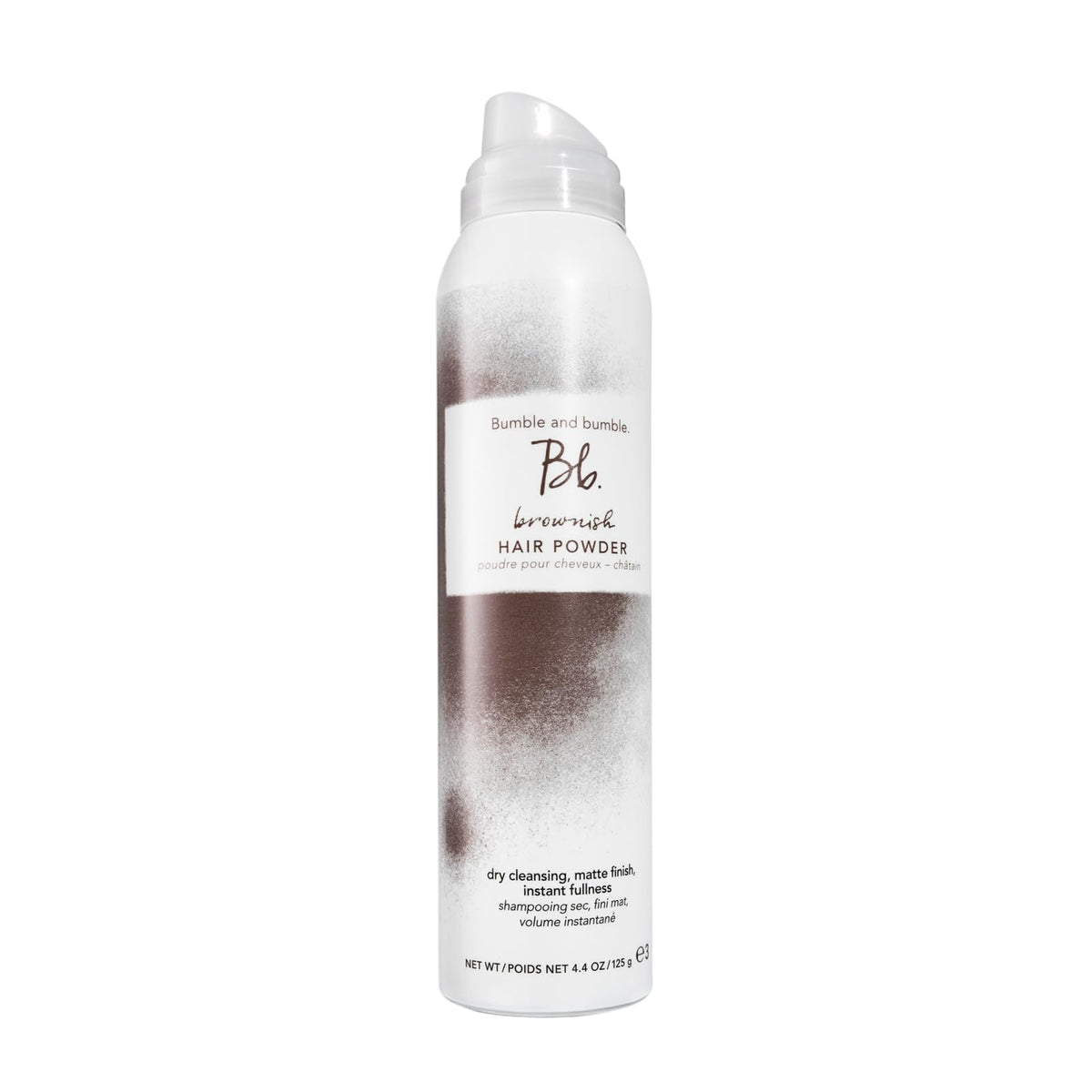 Bumble and bumble front packaging showing bottle and label, clear product identity and benefit