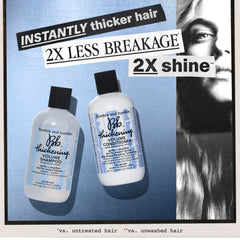 Bumble and bumble conditioner cream texture showing lightweight hydration