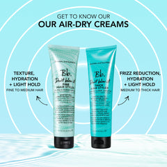 bumble and bumble label close-up showing UV filters for sun protection benefits