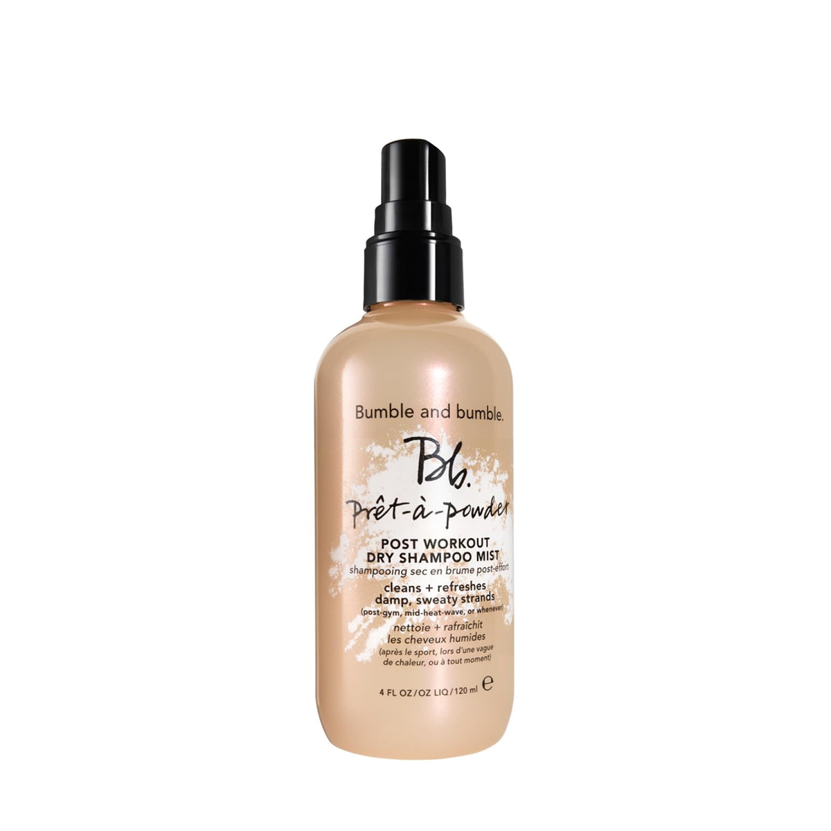 Bumble and bumble bottle front view showing clean packaging and product name