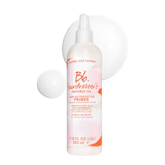 Bumble and bumble front packaging showing product and size, highlights convenience