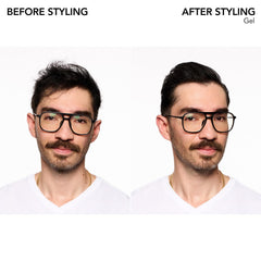 Bumble and bumble gel texture closeup highlighting smooth, brushable consistency