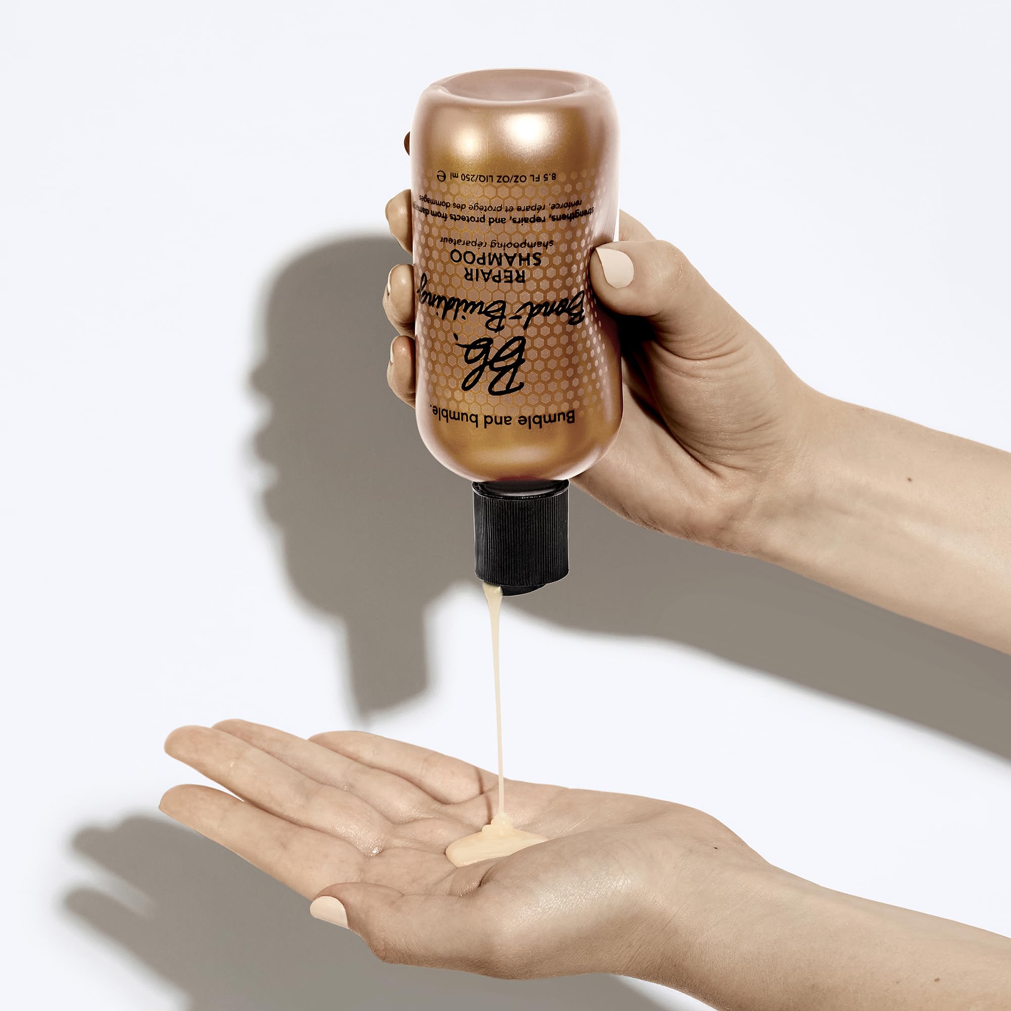 Bumble and bumble honey ingredient close-up showing elasticity improvement benefit