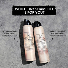 bumble and bumble product in use refreshing roots for instant volume