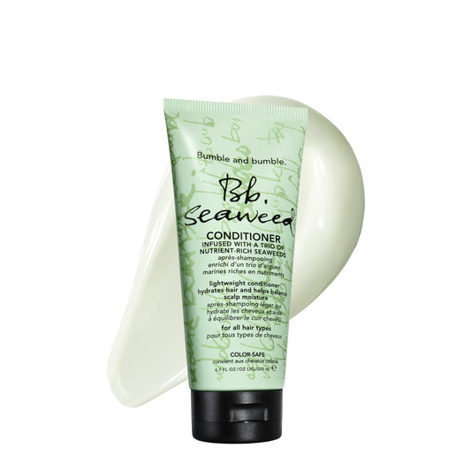 bumble and bumble front bottle shot showing sleek packaging and lightweight benefit