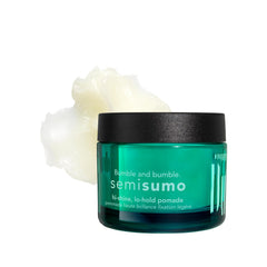 Bumble and bumble front jar shot showing product branding and polished look benefit