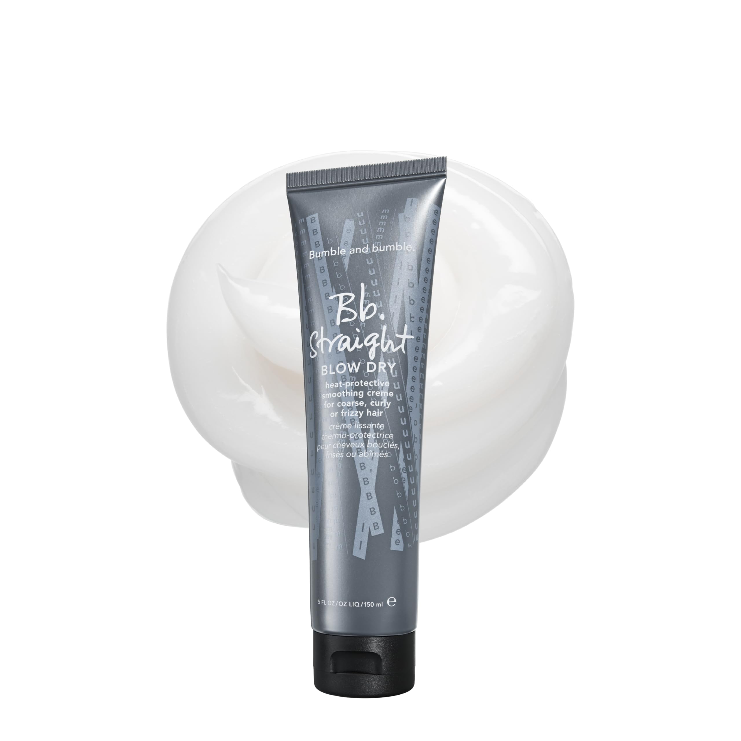 Bumble and bumble front bottle showing label and 5 fl oz benefit