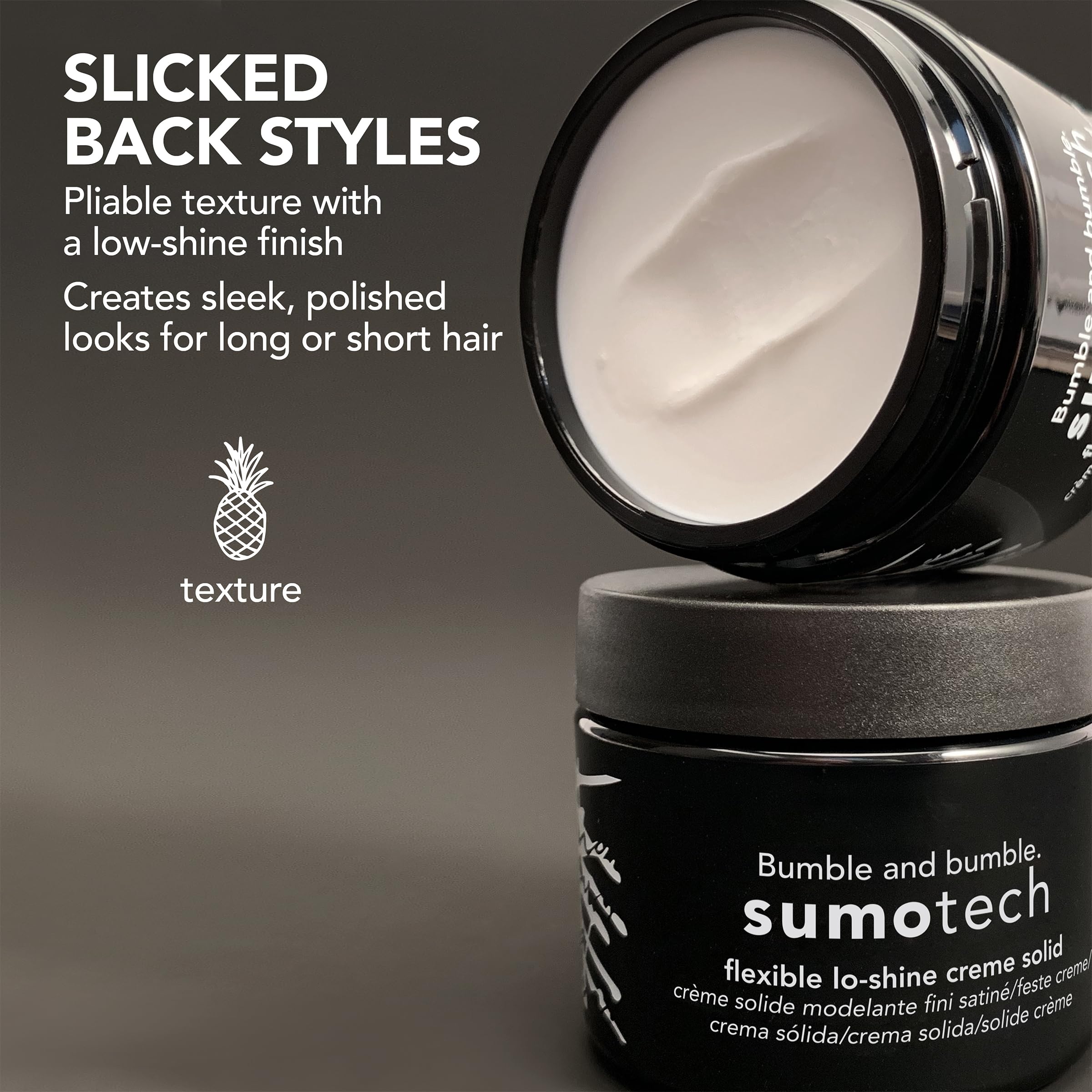 Bumble and bumble. product label and ingredient list highlighting formulation transparency benefit
