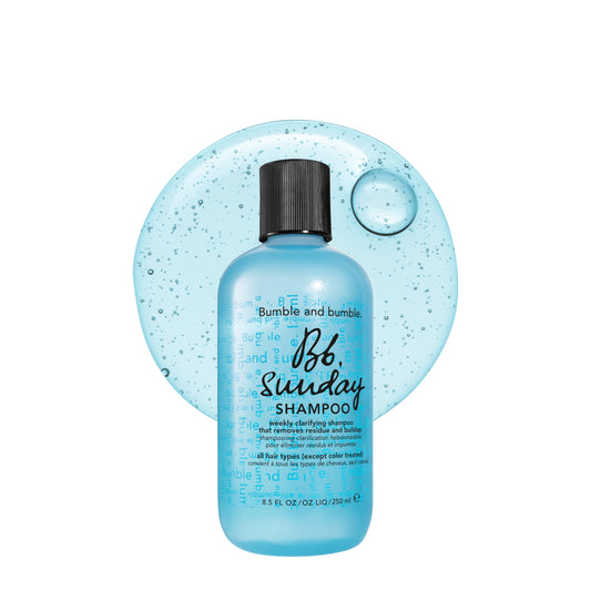 Bumble and bumble front bottle showing product and benefit of fresh cleanse