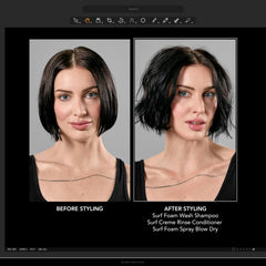 Bumble and bumble nozzle close-up highlighting dispensing control and convenient use