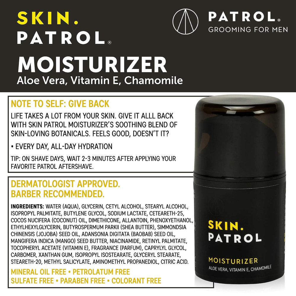 Bump Patrol texture close-up illustrating lightweight lotion and quick absorption