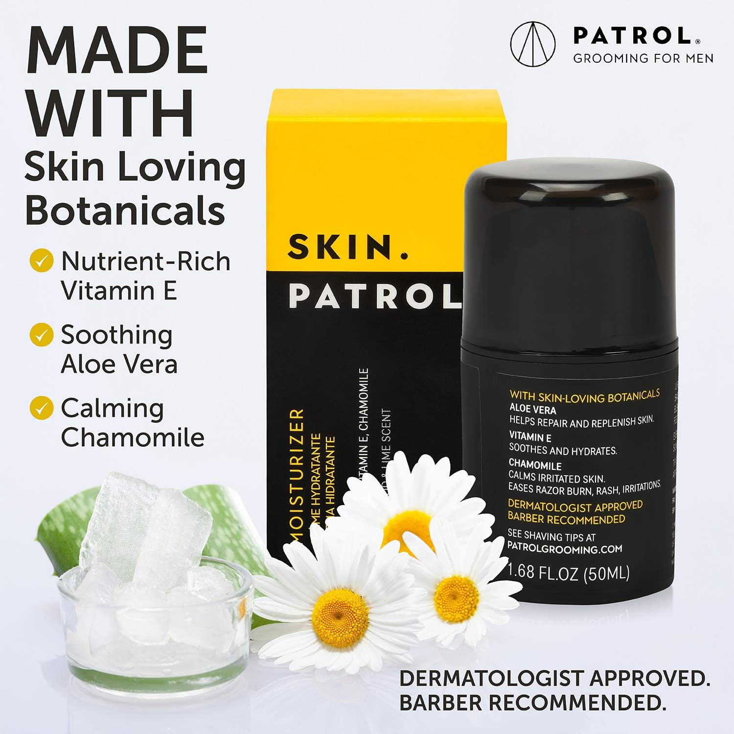 Bump Patrol product in hand demonstrating 1.68 oz scale and portable convenience