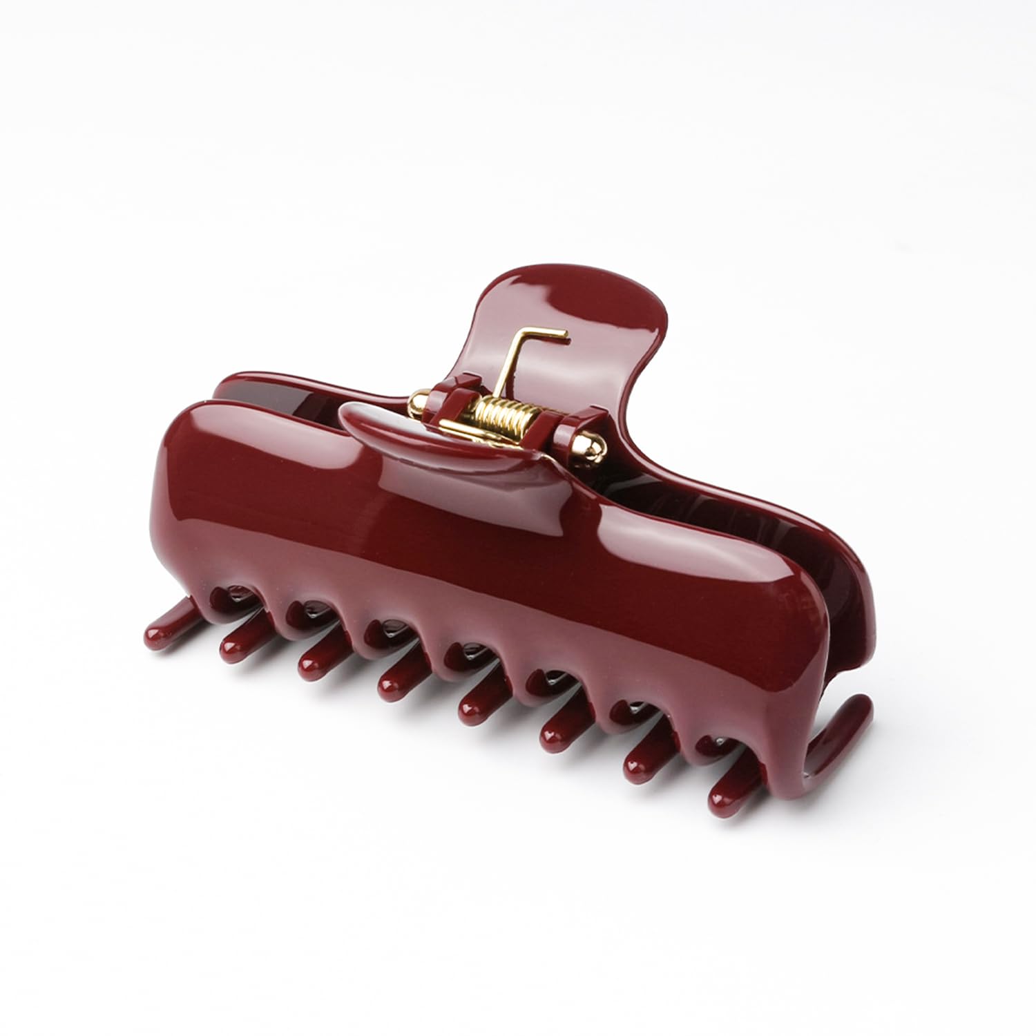 BUNLVDI wine red clip front view showing secure hold benefit