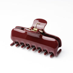 BUNLVDI wine red clip front view showing secure hold benefit