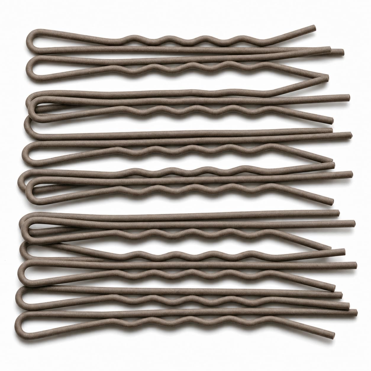Bunnibo front packaging showing 12-count tin and neutral-tone pins for secure styling