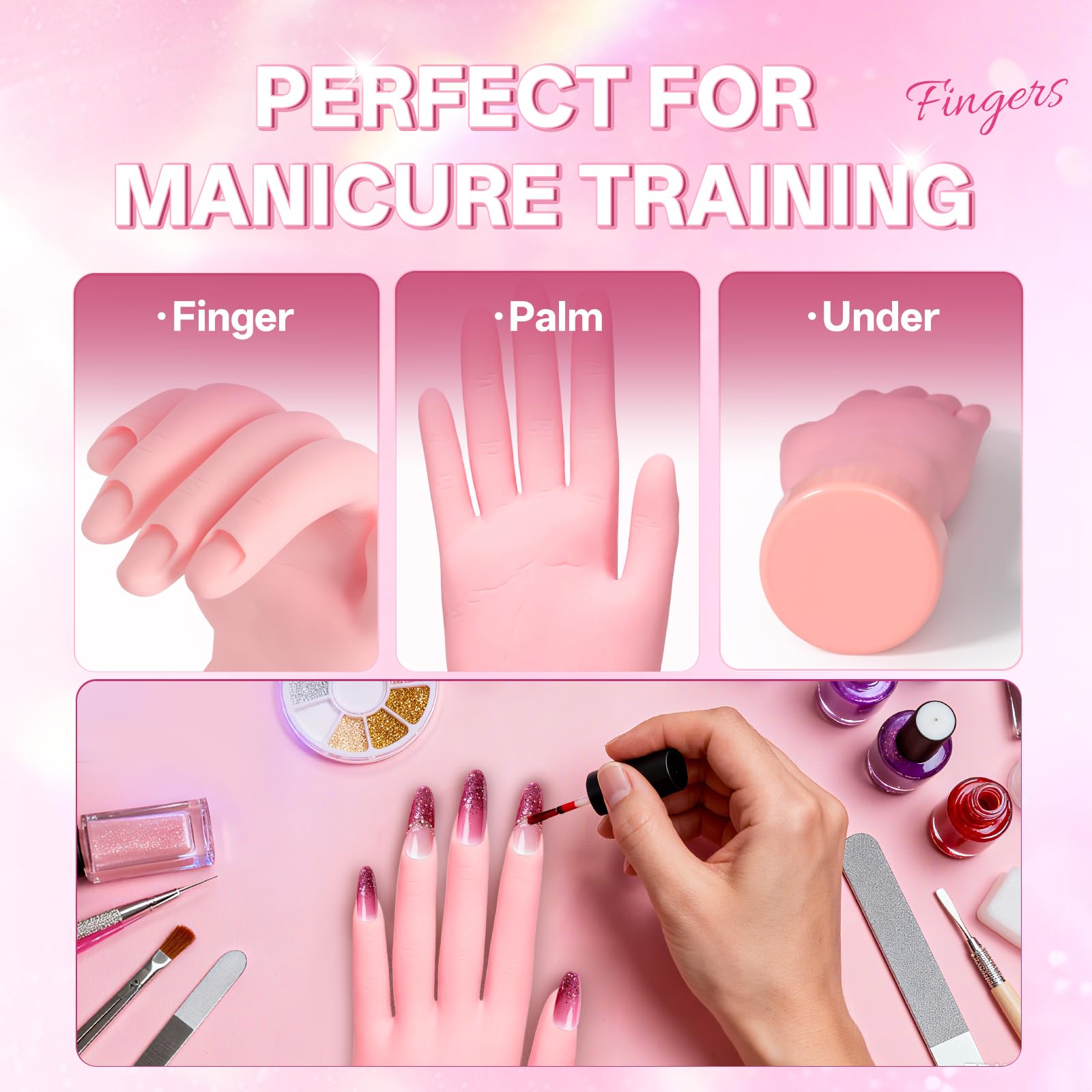 Buqikma deep nail groove detail securing tips for accurate sculpting benefit