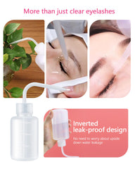 Buqikma kit in a beauty bag lifestyle showing travel-ready lash care