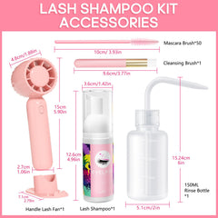 Buqikma mascara-style cleansing brush detail lifts makeup without pulling