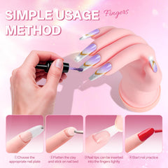 Buqikma next to ruler showing size for realistic adult hand practice benefit