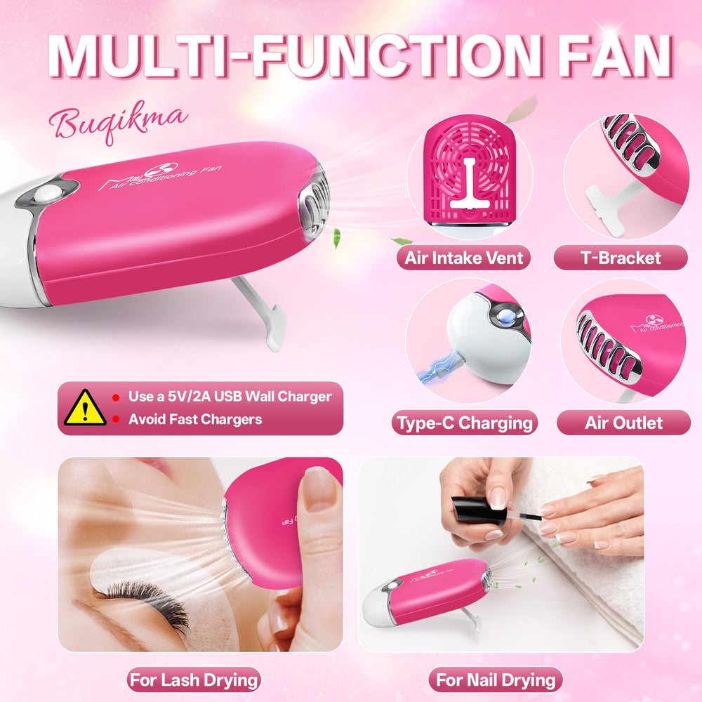 Buqikma soft fan brush detail for gentle foam application and touch-ups