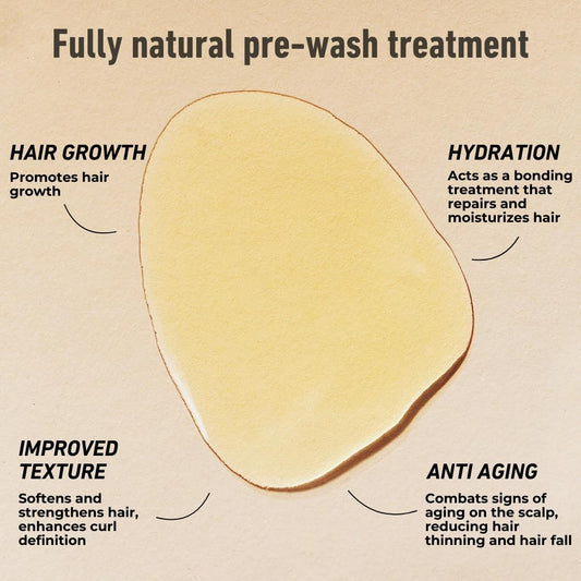 Bur Bur pouring oil to show texture and lightweight absorption benefit