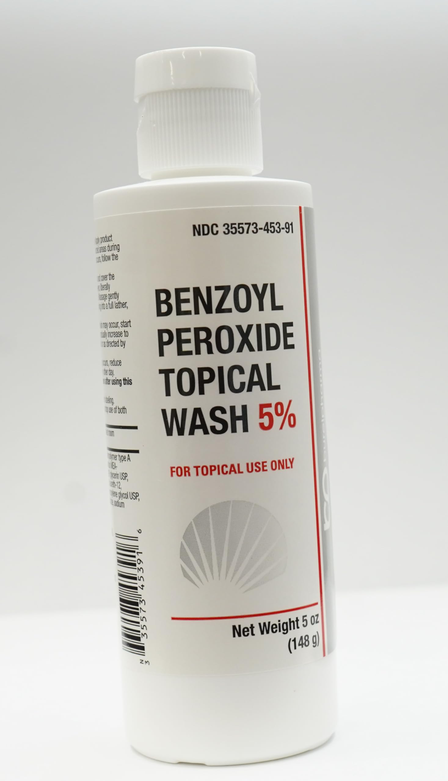BurelPharma face wash placed in bathroom setting suggesting daily routine