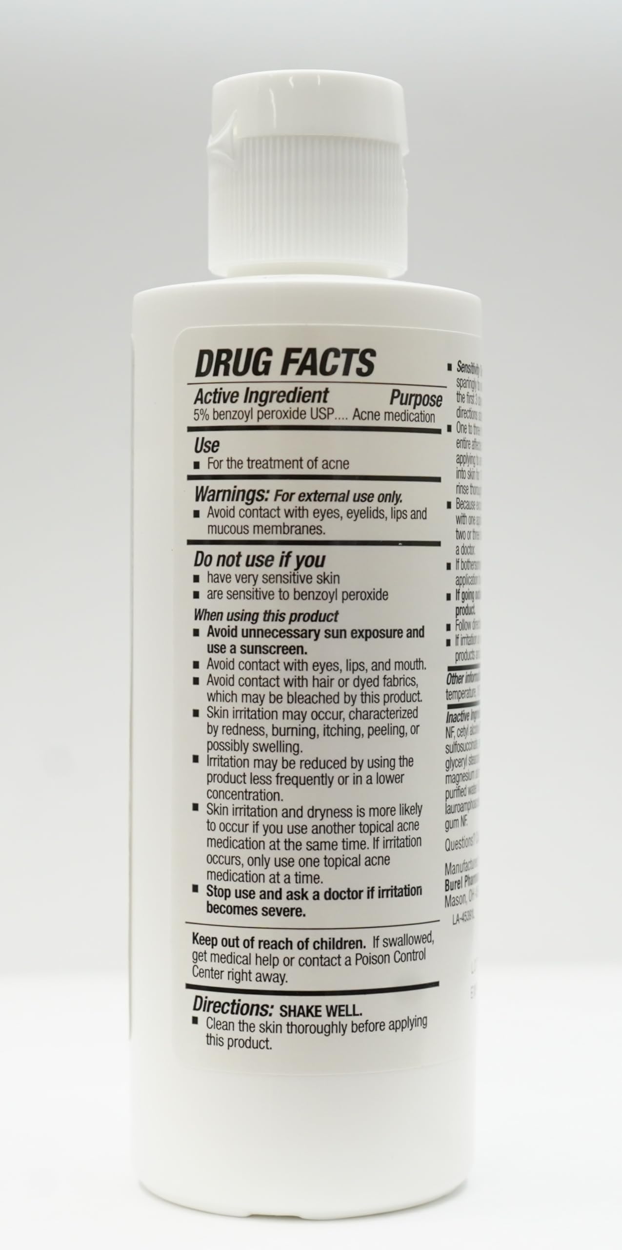 BurelPharma close-up foam texture illustrating gentle effective lather