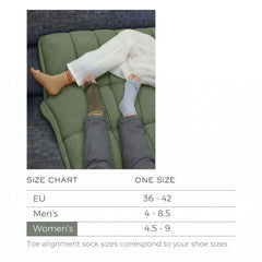 burning barefoot lounging scene showing socks providing relaxed foot stretching