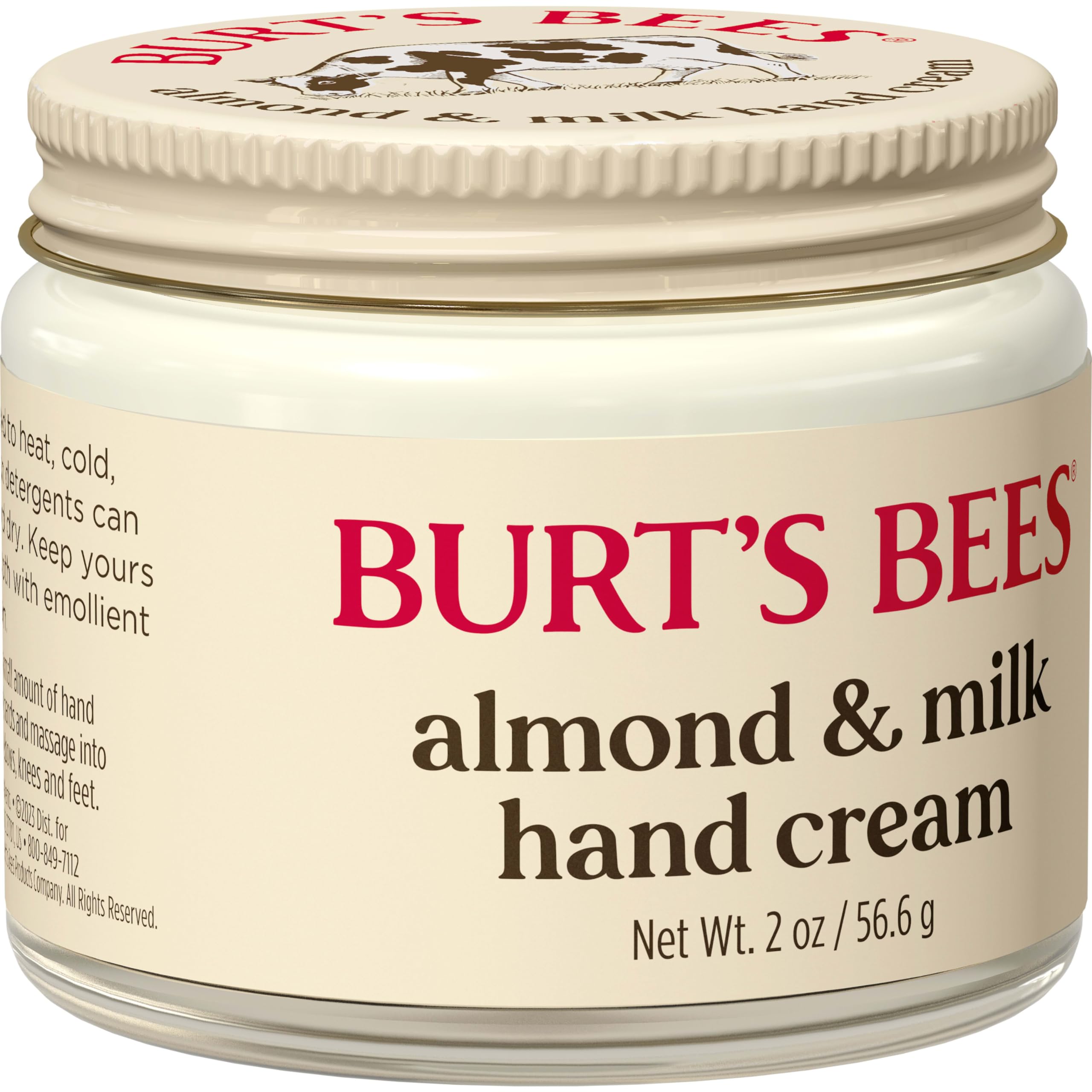 Burt's Bees back label close-up showing ingredient list for informed shoppers