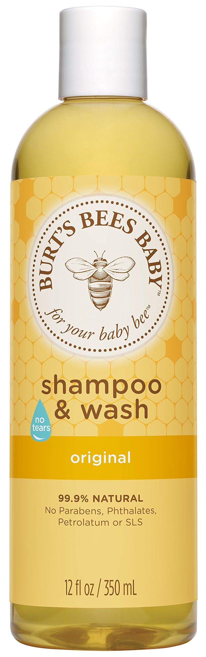 Burt's Bees front bottle label showing product name and benefits