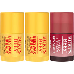 Burt's Bees beeswax balm texture close-up illustrating smooth glide