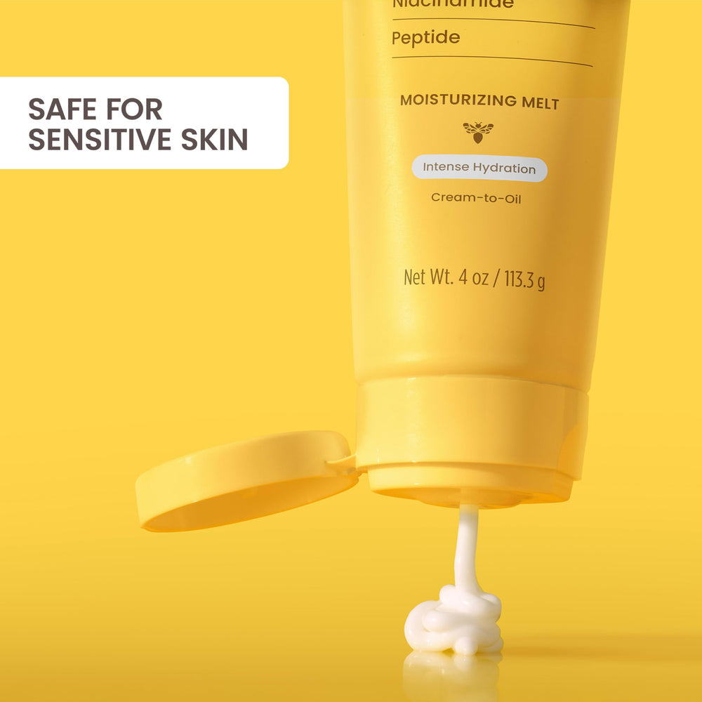 Burt's Bees cap and nozzle detail enabling easy controlled dispensing