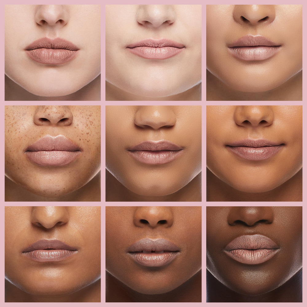 Burt's Bees champagne lip shimmer in purse showing travel-friendly convenience and glow